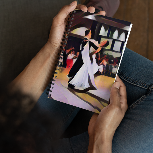 Standard Dance Spiral notebook