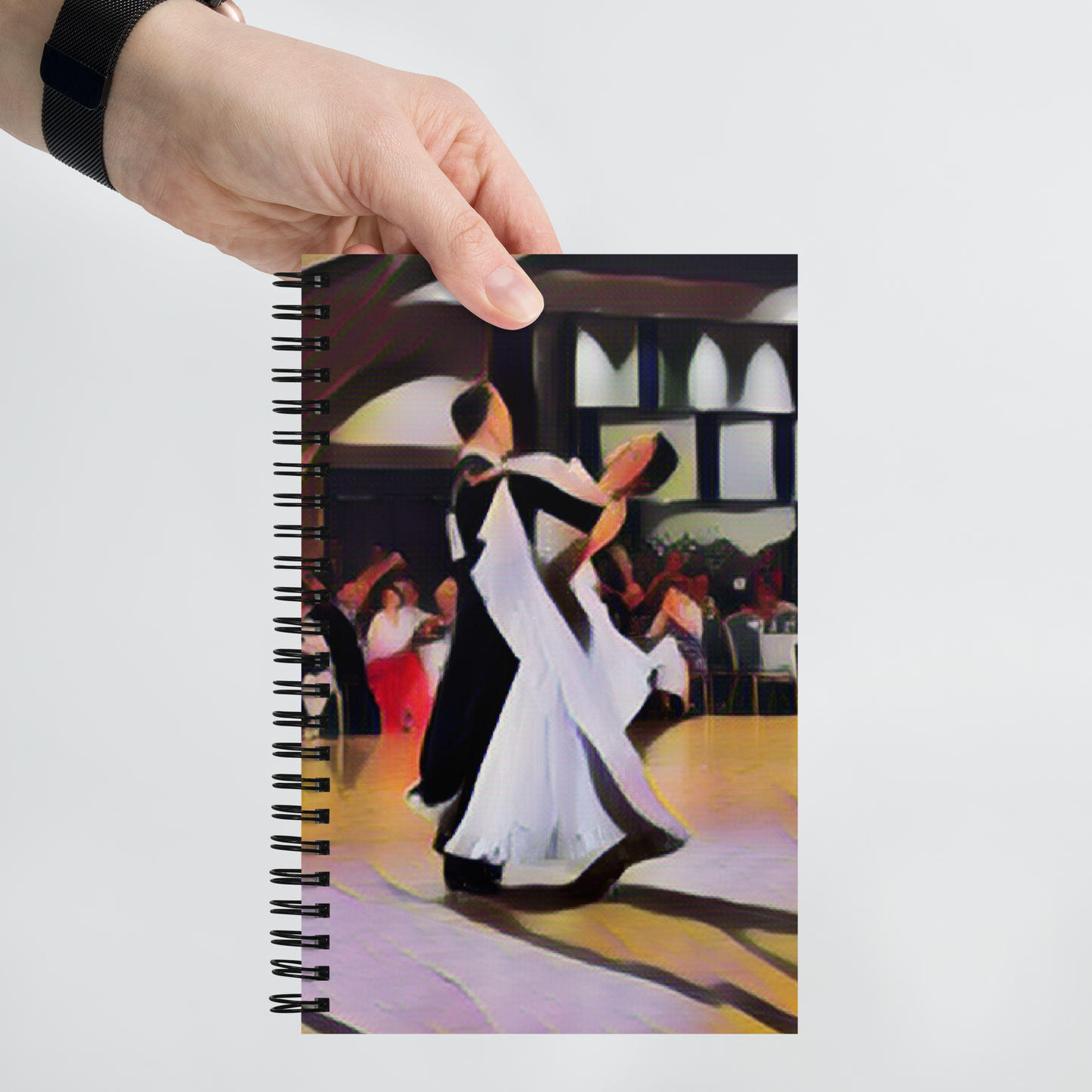 Standard Dance Spiral notebook
